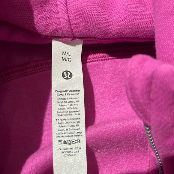 Lululemon Scuba Oversized Half Zip Hoodie - Picture 2 of 5